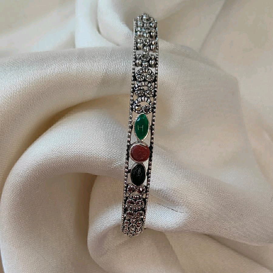 Gia Marcasite Multi Color Kada